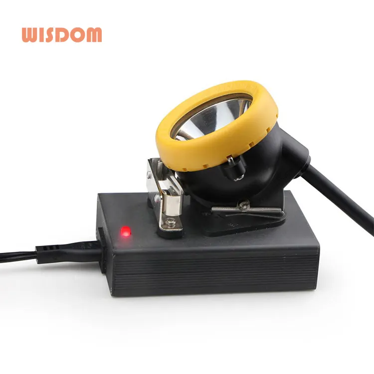 Wisdom KL5Ms led cap lamp USB rechargeable battery with waterproof for miner work