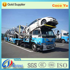 Tri - essieu transport <span class=keywords><strong>location</strong></span> de voitures et véhicules semi - <span class=keywords><strong>remorque</strong></span> <span class=keywords><strong>camion</strong></span> avec 8 voitures capacité de chargement - Product Image 1