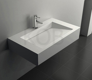 Creux éviers/surface solide salle de bain lavabo - Product Image 1