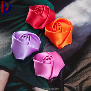 al por mayor de la cinta del satén arquea <span class=keywords><strong>boutique</strong></span> rose flores de decisiones para la ropa/decoración de las correas - Product Image 5