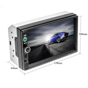 Nhà Máy Bán Buôn 2 Din 7 Inch Đài Phát Thanh Xe MP5 <span class=keywords><strong>Player</strong></span> Với BT GPS Phổ Phù Hợp Với Xe Stereo Đa Phương Tiện <span class=keywords><strong>Player</strong></span> - Product Image 3