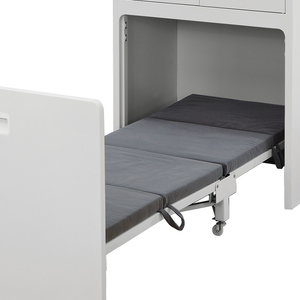 Archivador de oficina de madera de diseño moderno con cama para siesta plegable, precio directo de fábrica ajustable para uso escolar en talleres al aire libre - Product Image 4