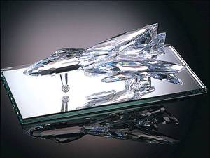 Wholesale <strong>Cheap</strong> Superior Design <strong>Crystal</strong> Airplane <strong>Crystal</strong> Model for House Decoration - Product Image 2