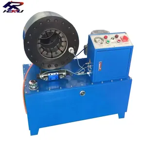 12 volt automatic press for hydraulic hoses crimping machine is used HR-102