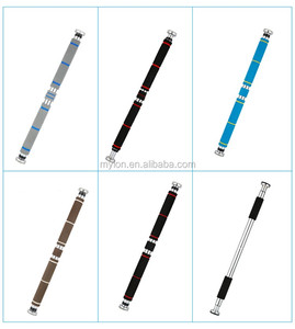 Barra per <span class=keywords><strong>trazioni</strong></span> e mento a 2 vie per <span class=keywords><strong>porta</strong></span>/barra per <span class=keywords><strong>trazioni</strong></span> estensibile per palestra da 60 - 102 cm-argento - Product Image 5