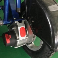 Moteur d'essieu pour fauteuil roulant, moteur de roue pour fauteuil roulant, moteur à engrenages CC 24 V pour fauteuil roulant