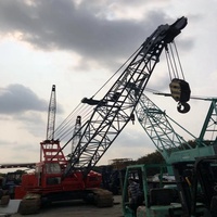 Grue sur chenilles japonaise d'occasion hitachi kh180, 50 tonnes, vente à shanghai, chine