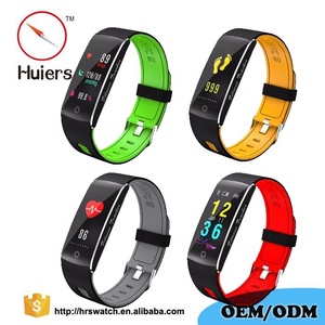 Hot bán người đàn ông của F10 Vòng đeo tay thông minh đồng hồ điều khiển từ xa chức năng OLED Khả năng tương thích IOS Android Màn hình huyết áp tim - Product Image 6
