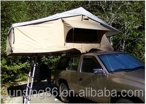 Tenda <span class=keywords><strong>da</strong></span> <span class=keywords><strong>Tetto</strong></span> Auto <span class=keywords><strong>Mini</strong></span> ABS Maggiolina 4X4 Fuoristrada Quattro Stagioni Una Camera <span class=keywords><strong>da</strong></span> Letto in Tela Impermeabile e Antivento - Product Image 2