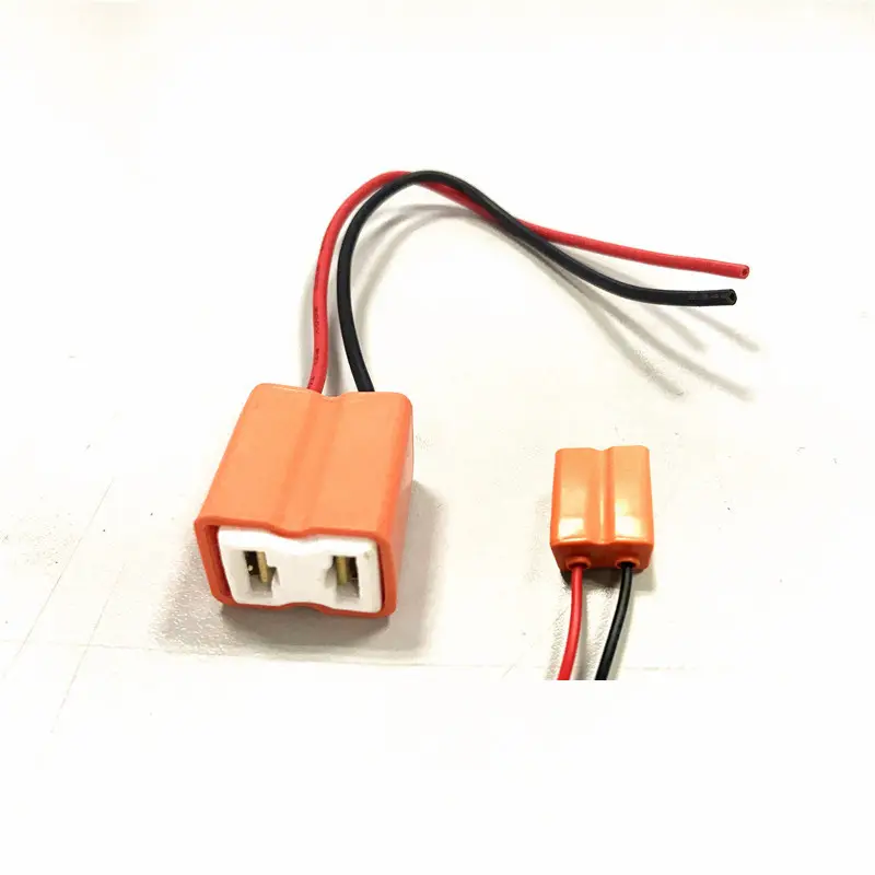 2 Pin H7 ceramic Socket Connector For Car headlight xenon lamp Light h7 led adapter Female