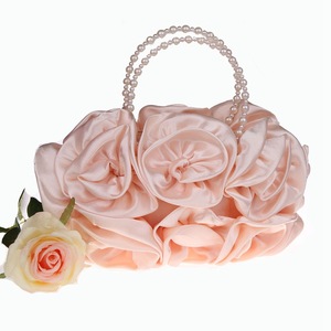 Maceta de satén de noche, cheongsam de flores bonitas, bolsa de mages - Product Image 2