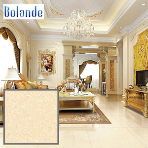 Marble Look Floor Porcelain Tile Yellow 80 × 80 Glazed Full Polished <span class=keywords><strong>Ceramic</strong></span> Interior <span class=keywords><strong>Tiles</strong></span> Room Stone Imitation Texture Chinese - Product Image 2