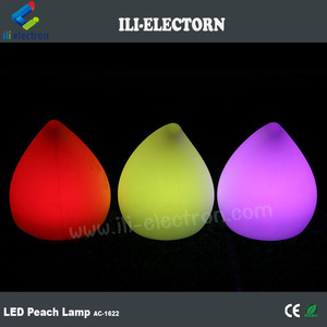 Cambia colore illuminato pesca forma lampade da tavolo - Product Image 1