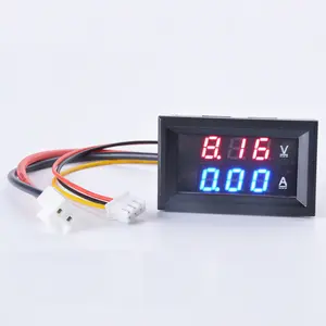 DC Digital Voltage Current Meter LCD 4 inch DC 0-100V 10A Voltmeter Ammeter Built-in Shunt