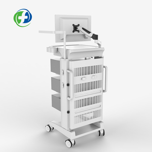 Medical Endoscope <strong>Trolley</strong> Cart Mobile Hospital Workstation Endoscopic Cart Abs <strong>Medicine</strong> <strong>Trolley</strong>