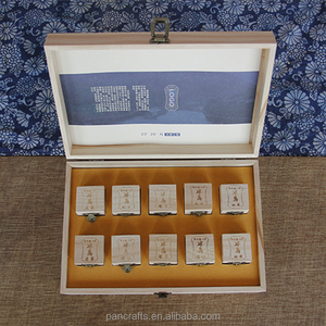 Nuevo producto de calidad superior exquisito de lujo de madera caja de almacenamiento de regalo del té del té de embalaje - Product Image 1