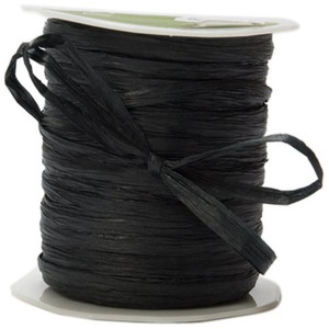 Design de mode brun <span class=keywords><strong>tissu</strong></span> emballage <span class=keywords><strong>raphia</strong></span> papier ruban - Product Image 2
