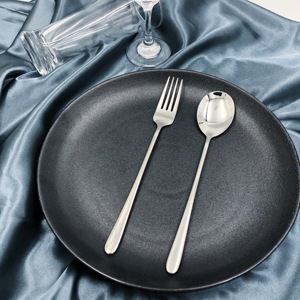 <span class=keywords><strong>Ensemble</strong></span> <span class=keywords><strong>de</strong></span> cuillères fourchettes et cuillères, 2 pièces, en acier inoxydable, titane et or - Product Image 4