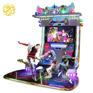 Chenshou 55 "LCD 2 joueurs coin pusher machine de jeu machine à danser just dance arcade machine de jeu