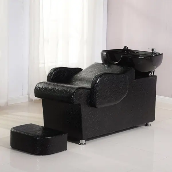 A buon mercato di lavaggio unità utilizzato attrezzature di bellezza letto shampoo controlavaggio shampoo sedie