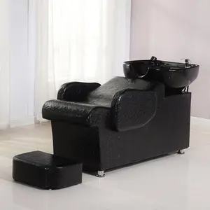 Unidades de lavagem utilizado equipamento da beleza barato cama shampoo backwash shampoo cadeiras