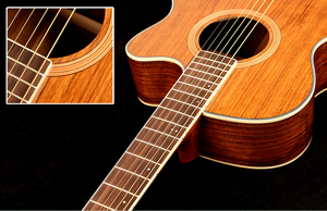 Instrumentos Musicales <span class=keywords><strong>2023</strong></span>, Guitarra Electroacústica de 40 Pulgadas, Cuerpo de Madera de Nogal de Nivel A, W-215-40 - Product Image 3