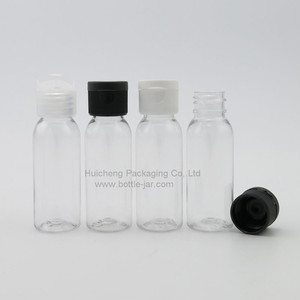 30ml PET clear Empty Hand Wash <strong>Small</strong> <strong>Plastic</strong> Squeeze <strong>Bottle</strong> with Flip Top Cap - Product Image 3