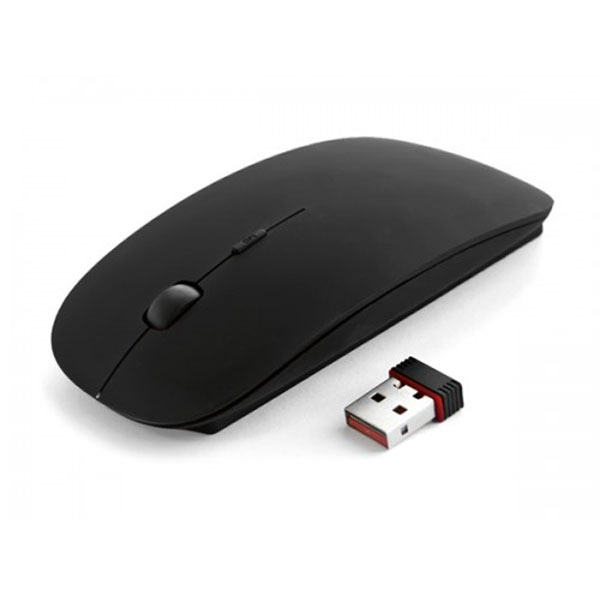 Hot Selling Slim Colorful ABS Material for Desktops Corporate Gift Custom Logo Printing 2.4G Wireless Mouse
