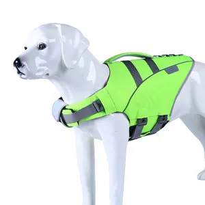宠物安全救生衣狗夹克定制个性化狗夹克氯丁橡胶防水狗救生衣