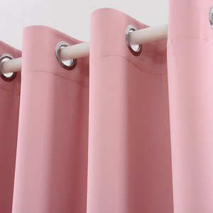 DaiRui Top seller tenda rosa per la ragazza camera dei <span class=keywords><strong>bambini</strong></span> lavabile tenda da soggiorno finestre - Product Image 6