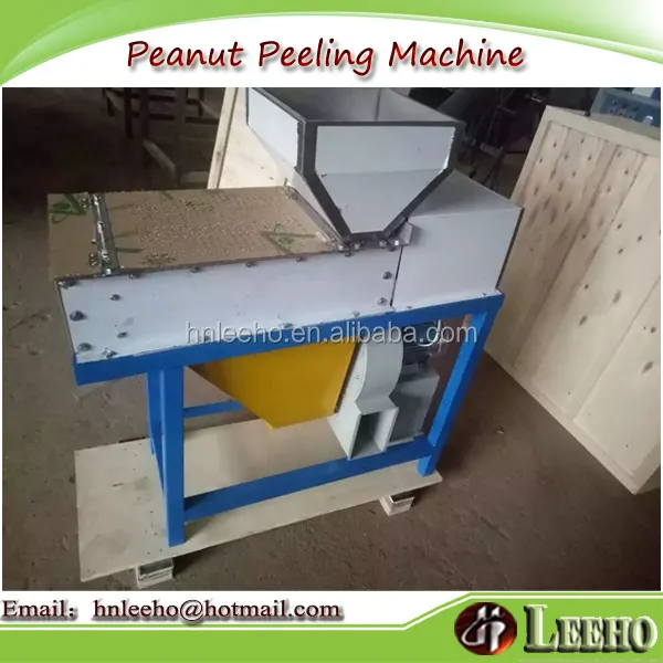 Fıstık ezmesi işleme makinesi küçük kavrulmuş fıstık cilt soyma makinesi