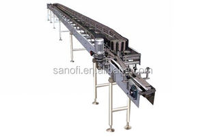 Tự động PET/chai thủy tinh lật ngược tiệt trùng động cơ điện Bơm bánh mang nước giải khát nghiêng băng tải nhựa băng tải PLC - Product Image 2