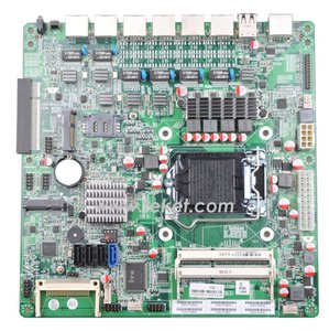 B75LS Intel B75พอร์ตไฟร์วอลล์แบบหลายพอร์ต, เมนบอร์ด6 Intel 82583V พอร์ต Ethernet LAN <span class=keywords><strong>ATX</strong></span> รองรับ2 SFP 10G ไฟเบอร์ออปติก - Product Image 4