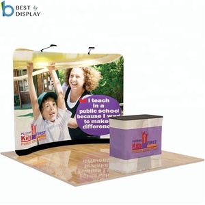 Khung Nhôm Căng Thẳng Vải Backdrop Gối Trường Hợp Bước Và Lặp Lại Backdrop Biểu Ngữ Đứng - Product Image 2