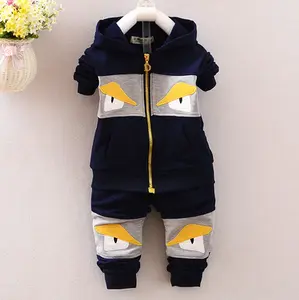 Kids Wear Fashion Children Pant And Hoodie Set For China Imported Clothes