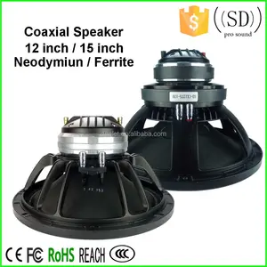 15 Inch Coaxiale Luidspreker/12 Inch Coaxiale Luidspreker/Neodymium Speaker Beschikbaar