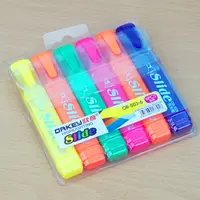 Penna fluorescente Fluorescenad penna orkey stationery fluorescent pen,multi colors high lighter pen, highlighter pen