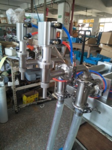 Syf Hoge Kwaliteit Dubbele Koppen Vloeibaar Water Vulmachine Honing Vloeibare Afwasmiddel Vulling Machinefiller - Product Image 4