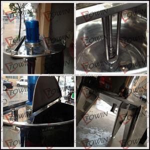 Công nghiệp nhỏ trái cây mứt & Nước Sốt nấu ăn thiết bị KHUẤY TRỘN/nồi với máy bơm và động cơ thành phần cốt lõi - Product Image 6