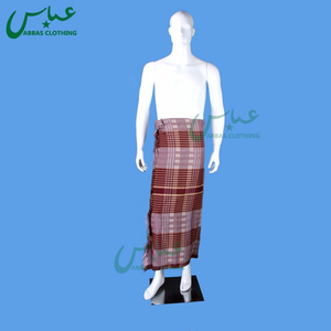 MD017 ABBAS 2021 Abito Musulmano da Uomo di Alta Qualità, Mawaz Sarong in Poliestere, Colori Assortiti, Casual e da Preghiera - Product Image 3