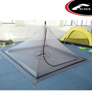 Tienda <span class=keywords><strong>de</strong></span> Campaña Piramidal Impermeable para 3 Estaciones, Tienda <span class=keywords><strong>de</strong></span> Campaña Tipi Ultraligera <span class=keywords><strong>de</strong></span> Nailon Doble Siliconizado 20D para Montañismo y Senderismo - Product Image 5