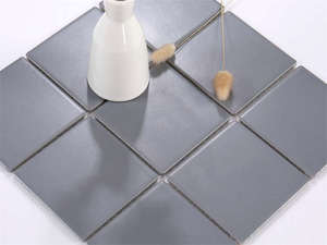 300x300mm (97x97mm) blanc mat mosaïque carrelage en céramique/carrelage mural de cuisine - Product Image 5