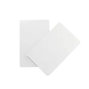 Beyaz boş t5577 rfid kart yeniden yazılabilir temassız 125 khz rfid kart