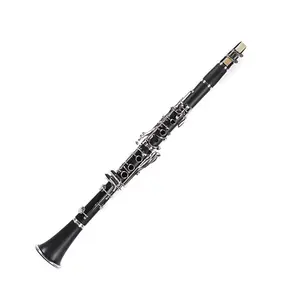 Profesional G clave clarinete duro cuerpo de goma Clarinete con caso turco clarinete 4 anillos amati