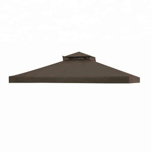Pelindung Gazebo Pengganti Kain Penutup Atas Berlapis PVC, Kanopi Gazebo Tahan Air 10X10 Kaki - Product Image 2