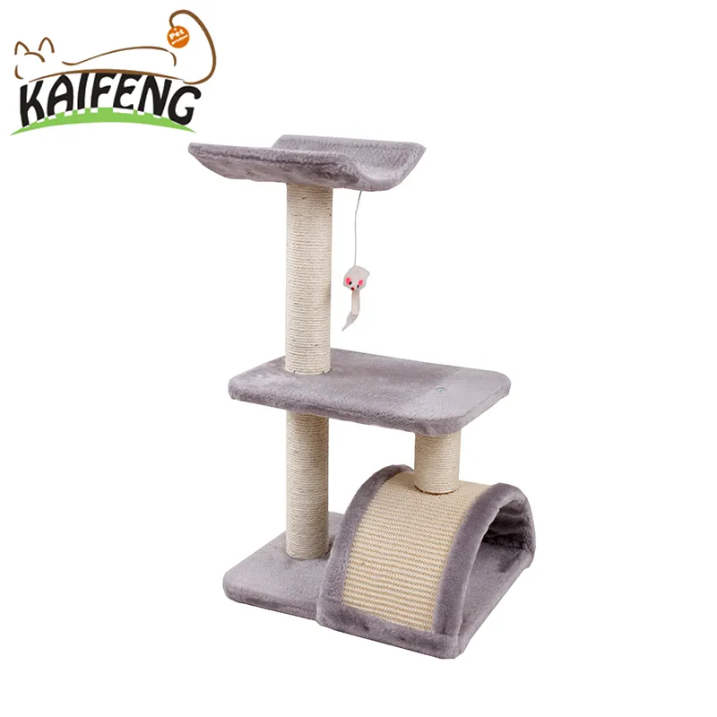 Hot Sale New Design Small Cat Tree House Cat Scratcher Post For Kitten