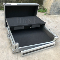 Flight Case pour contrôleur numérique Pioneer DDJ-SR2 avec tablette pour ordinateur portable