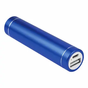 Stylish Turbo Tube shaped aluminium power bank 18650 Lithium battery smart phone charger gifts promotion mini powerbank