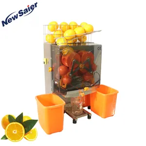 20 oranges/min alimentation automatique électrique industriel froid presse agrume orange citron presse-agrumes avec bonne qualité