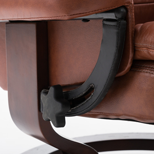 Mid Century Lounge <strong>Chair</strong> with <strong>Footstool</strong> Living Room Relax <strong>Recliner</strong> <strong>Chairs</strong> - Product Image 6